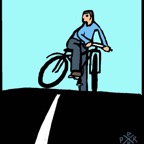 Apricot pie - bike