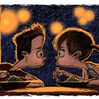 Staring contest